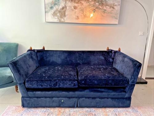 Vintage laura ashley navy blue - laura,