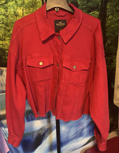 Hollister red jean - ,