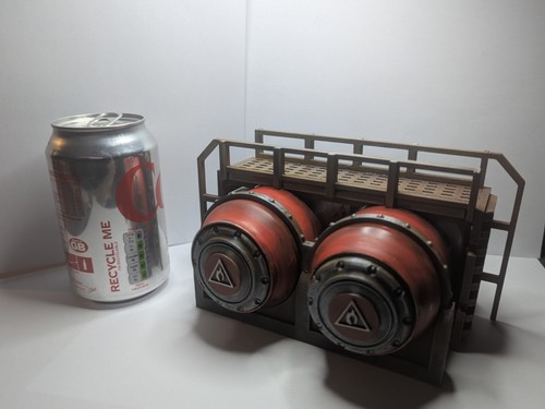 Double fuel tanks can - tanks, kit