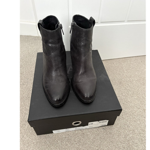 Ash ivana black leather - ivana,
