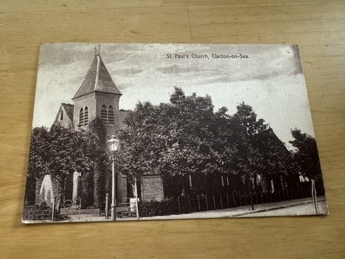 Postcard clacton sea st - postcard, clacton-on-sea
