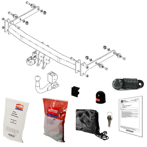 Witter towbar for - towbar, audi