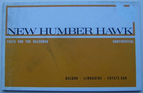 Humber hawk series original - hawk, iv