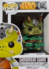 Star Wars Joe Gibson Gamorrean Guard Autographed Funko 12 -GENUINE Signed