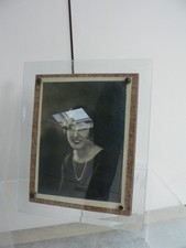 Art Deco Glass Frame Photo