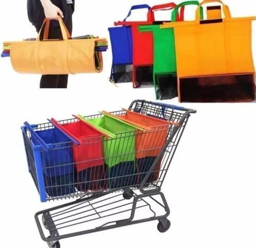4pcs trolley bags - bags, reusable