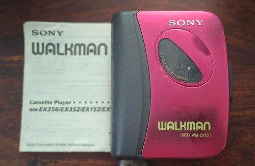 Sony walkman cassette player - sony,