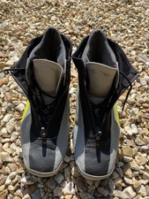 Fischer Grey Black Green Cross Country Skiing Boots Men’s Eu 45 Uk 10.5