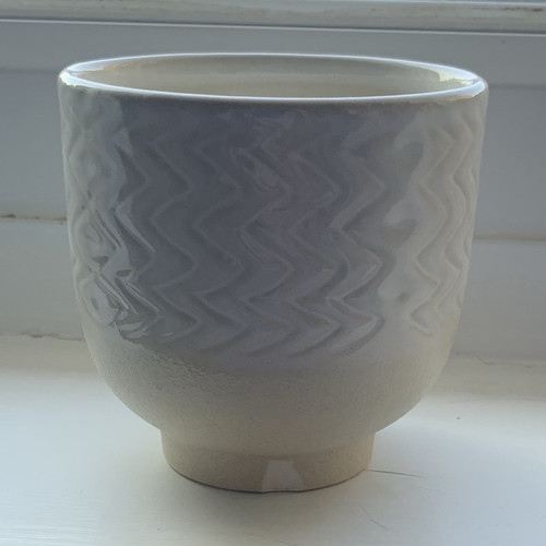 Cactus glazed ceramic plant - glazed,