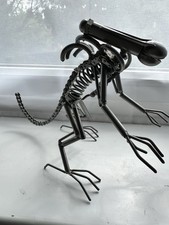 Alien Metal Sculpture Steel