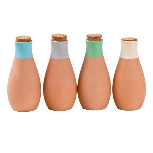 Clay watering pots simple - 4,