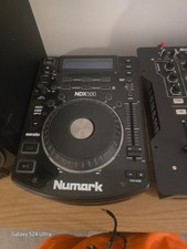 Pair of Numark NDX500 USB/CD Media Player and Software Controller - Black
