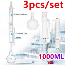 1000ML 3pcs Soxhlet Extractor