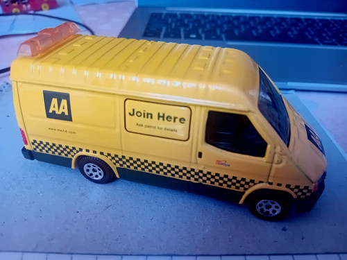 Corgi ford transit van - transit, aa