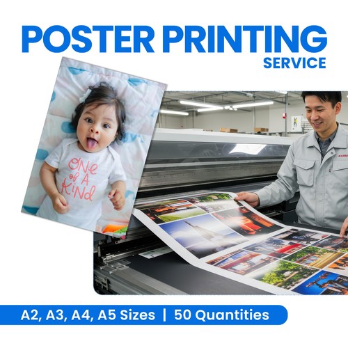 Poster printing service - poster,