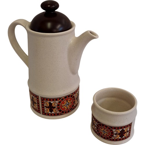 Vintage ceramic coffee pot and - coffee,