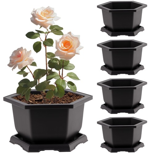 Inch plastic bonsai pot - plastic,