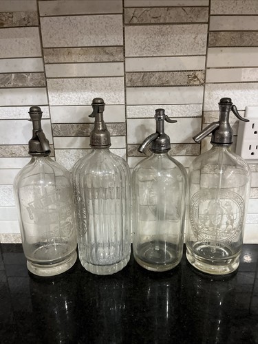 Vintage soda siphon - soda,