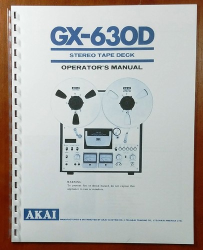 Akai 630d reel - reel, to