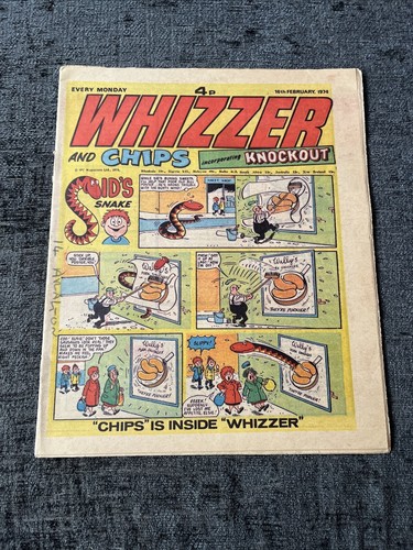 Whizzer and chips comic 16 - -,