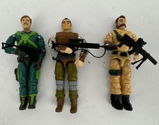 3x Vintage G.I. Joe Toy
