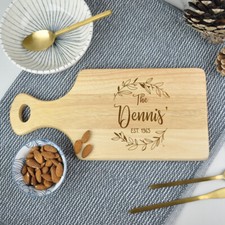 Personalised Wooden Paddle