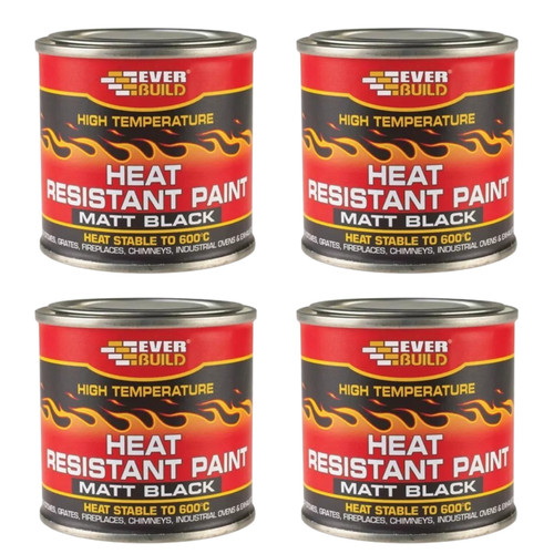 Everbuild matt black heat - matt,