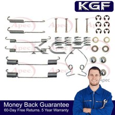 KGF Rear Brake Shoes Fitting
