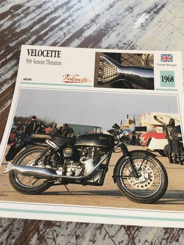Velocette 500 venom thruxton - velocette,