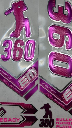 Cricket bat sticker - em,