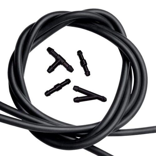 Black rubber windscreen - rubber,