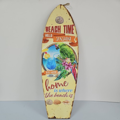 Wooden surfboard wall - wooden,