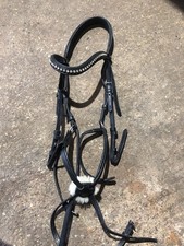 Black Full Size Grackle Bridle 