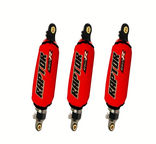 Black red shock covers yamaha - shock,