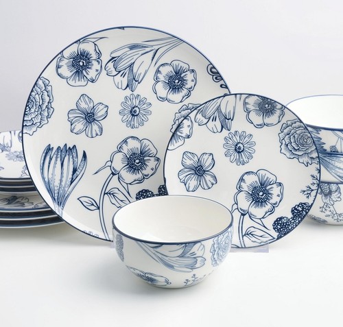Piece porcelain dinner set - porcelain,