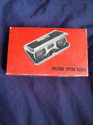 Vintage folding opera glass - vintage,