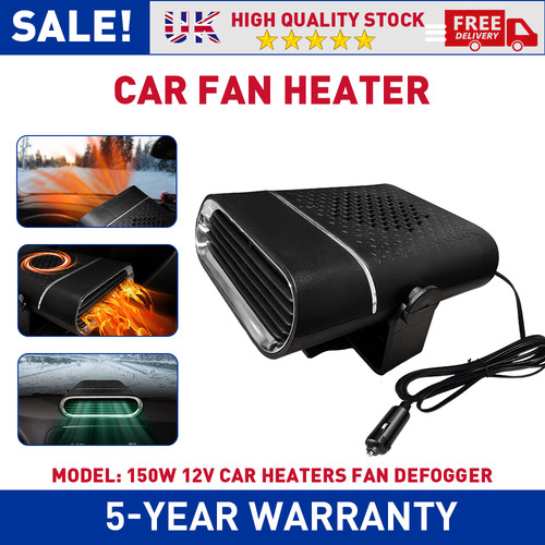 12v 150w portable car fan - car,