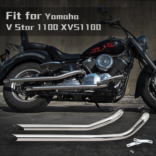 Long short staggered exhaust - short,