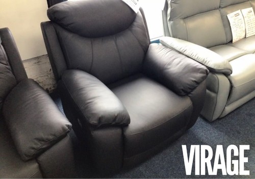 Manual reclining armchair - reclining, in