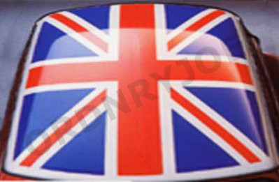 Classic mini union jack roof - mini,