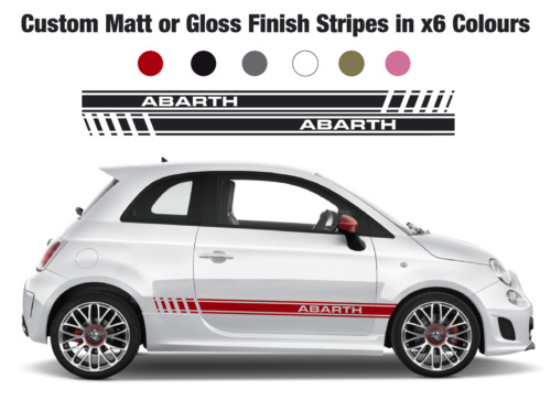 Fiat 500 abarth side - 500,