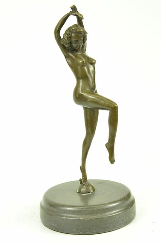 Vintage style art deco bronze - deco,