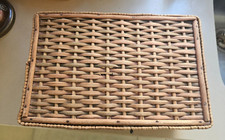 Vintage wicker c.1950s sewing
