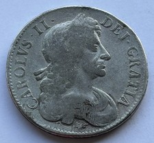 1680 Charles II Silver Crown