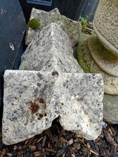 Reclaimed carved Church Cotswold stone ridge/cap/end ridge tile capping Antique 