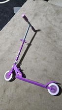Zinc Two Wheeled Purple Folding Scooter 