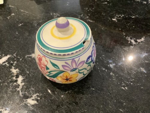 Poole pottery jam pot 1950's