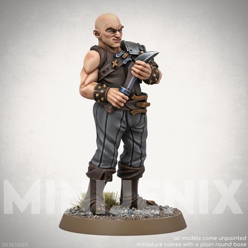 Street thug rogue fantasy - street, dnd