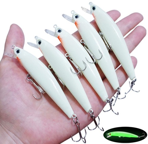 5pcs fishing lures glow - 5pcs,