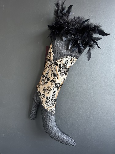 Luxury christmas stocking - christmas,
